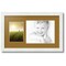 ArtToFrames Collage Photo Picture Frame with 1 - 5x7, 8x10 inch Openings, Framed in White with Over 62 Mat Color Options and Regular Glass (CSM-3966-166)